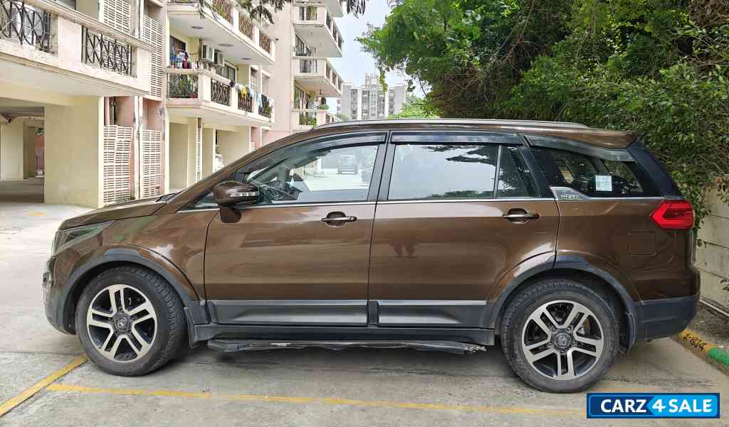 Brown Tata Hexa XTA 4x2 6 seater