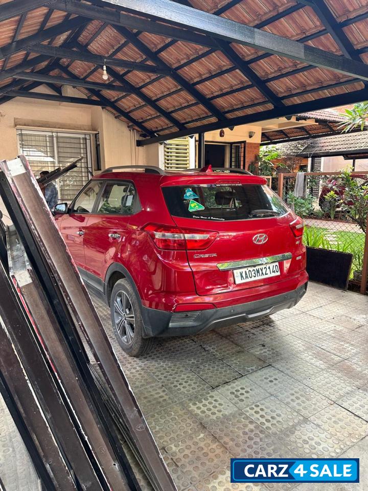 Maroon Red Hyundai Creta 1.6 CRDi SX O