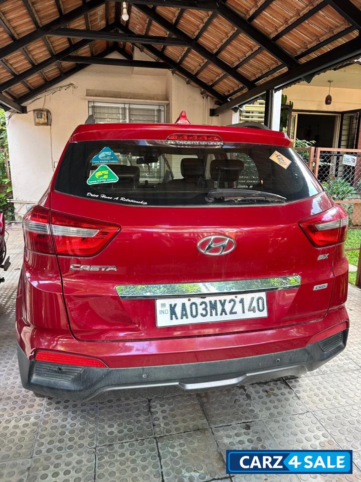 Maroon Red Hyundai Creta 1.6 CRDi SX O