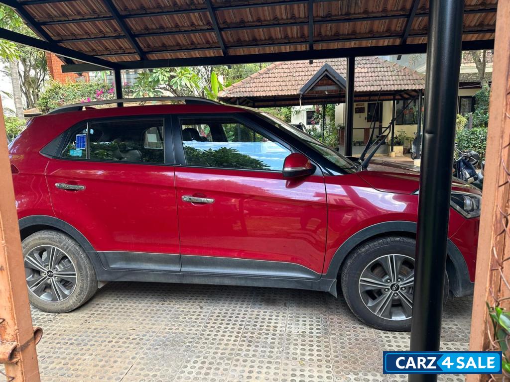 Maroon Red Hyundai Creta 1.6 CRDi SX O