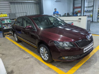 Maroon Skoda Superb 1.8 TSI Elegance Petrol Manual
