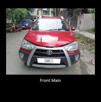 Red Toyota Etios Cross 1.4vd