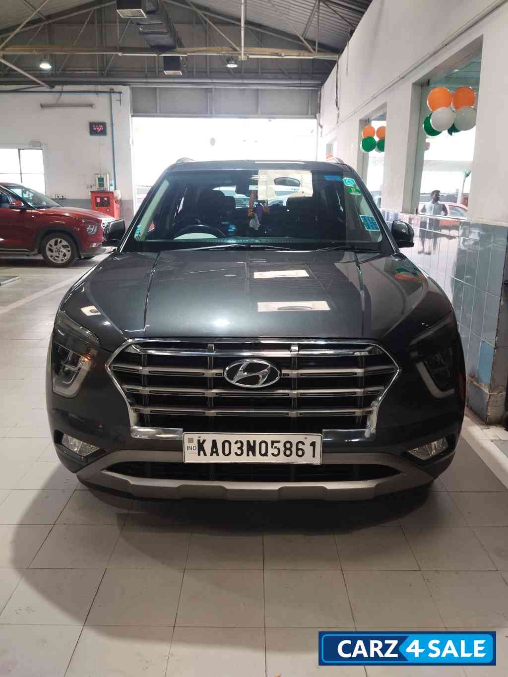 Grey Hyundai Creta Sx
