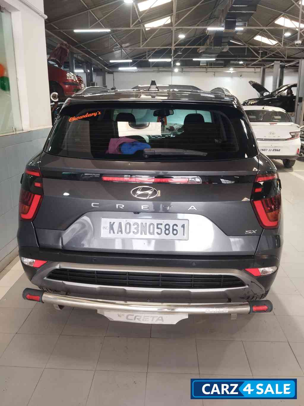 Grey Hyundai Creta Sx