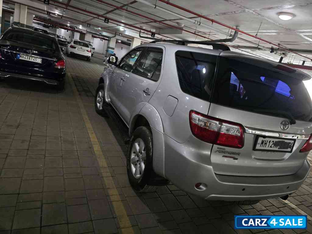 Metallic Silver Toyota Fortuner Manual 4 wheel drive