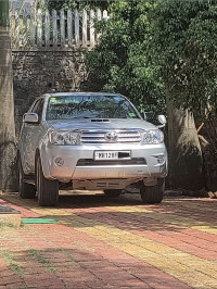 Metallic Silver Toyota Fortuner Manual 4 wheel drive