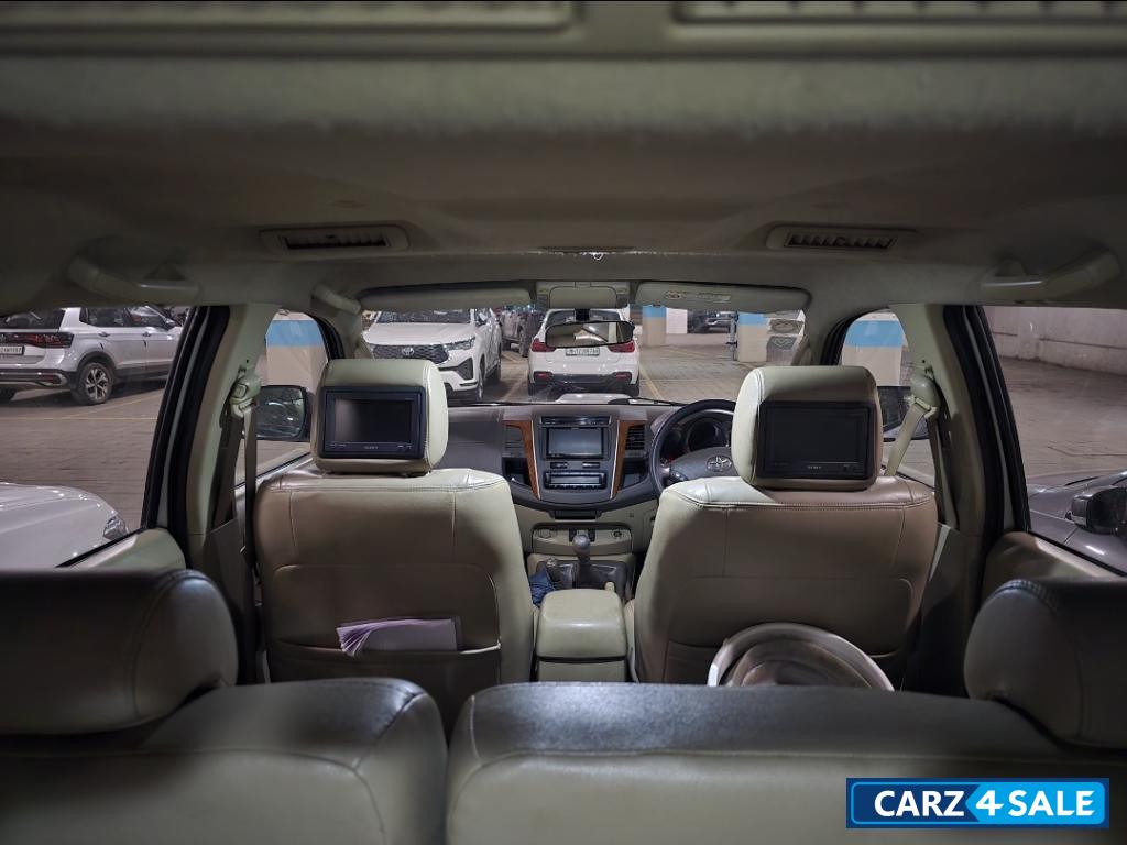 Metallic Silver Toyota Fortuner Manual 4 wheel drive