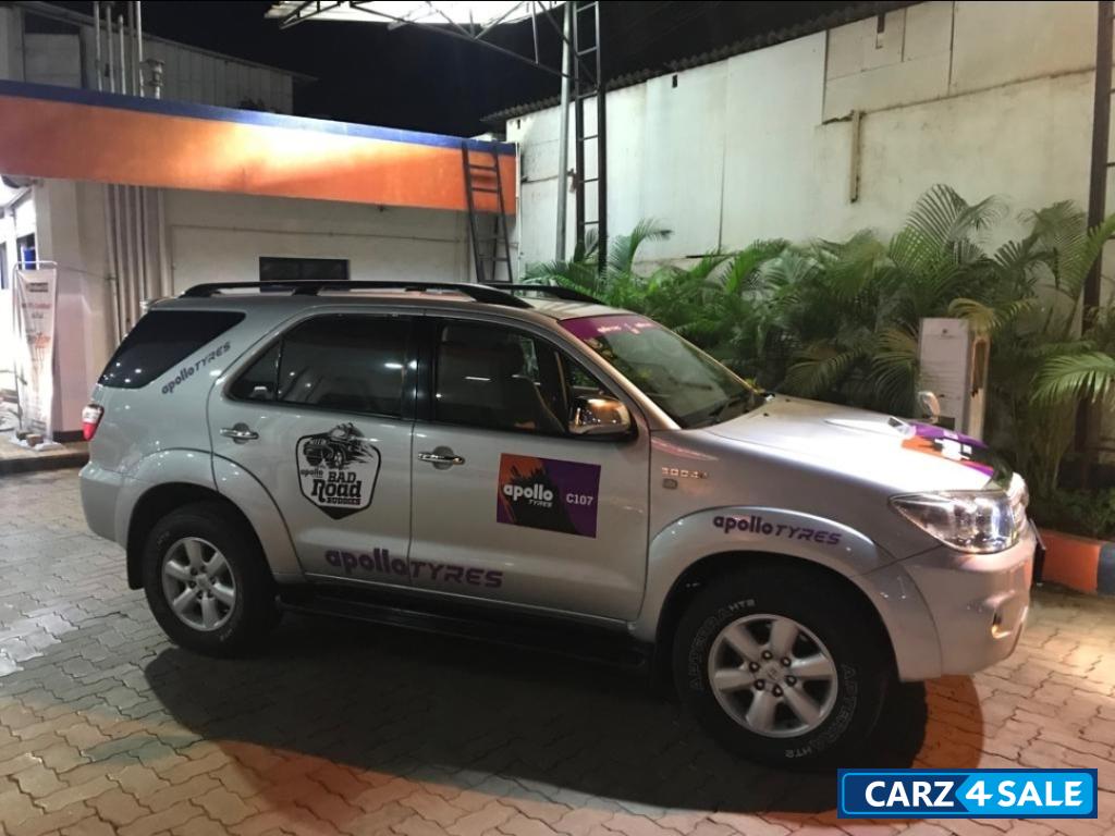 Metallic Silver Toyota Fortuner Manual 4 wheel drive