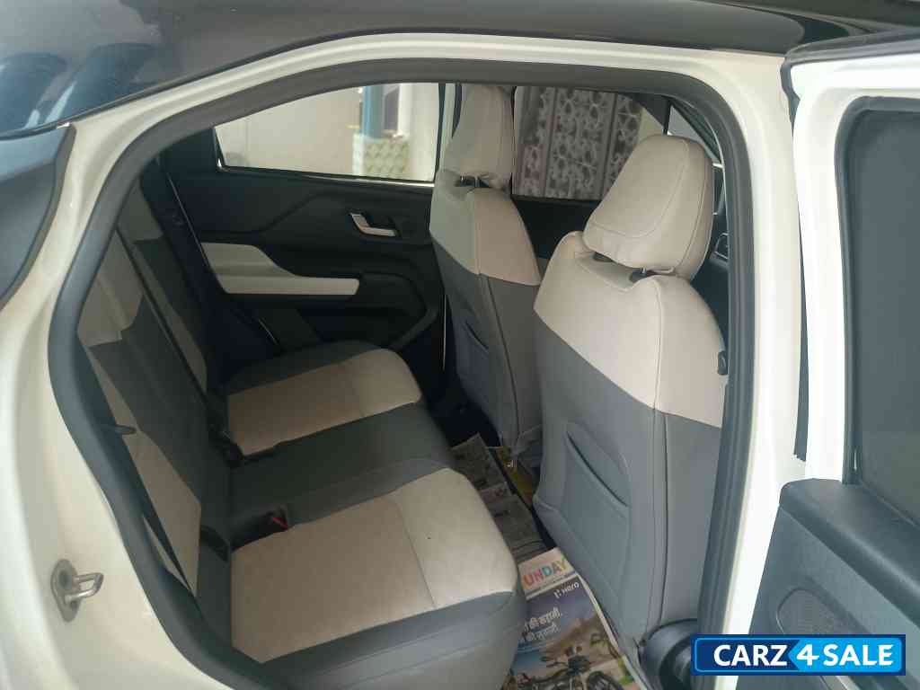 White Tata  Punch EV