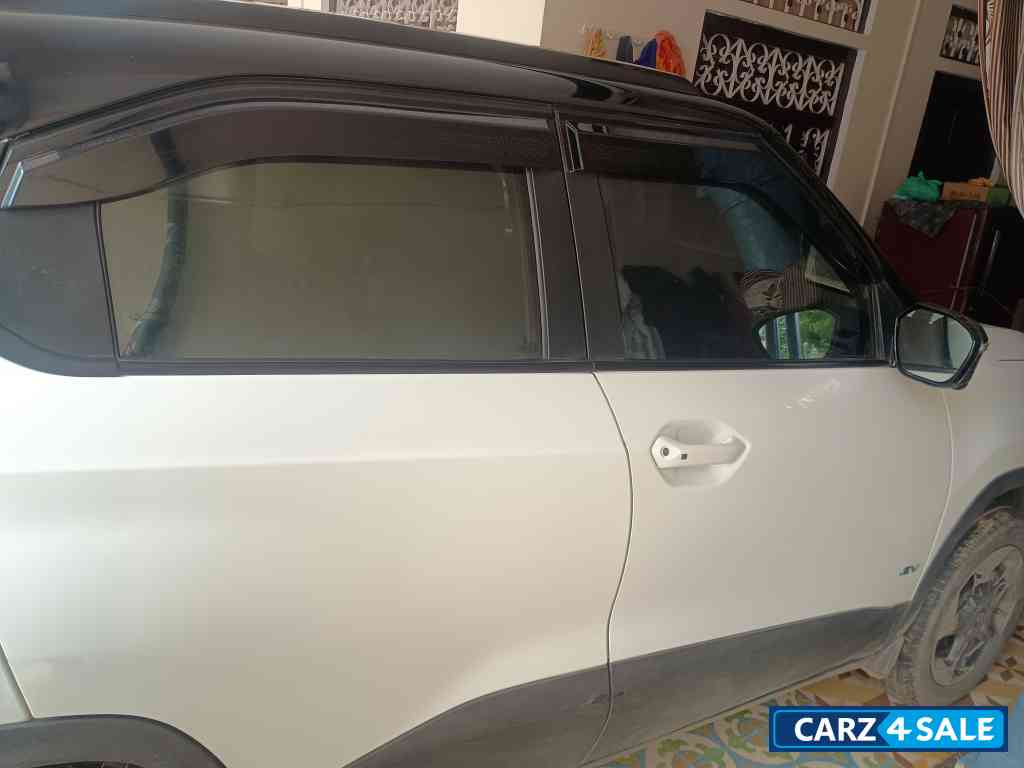 White Tata  Punch EV