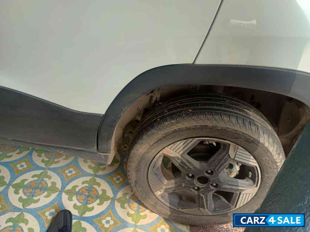 White Tata  Punch EV