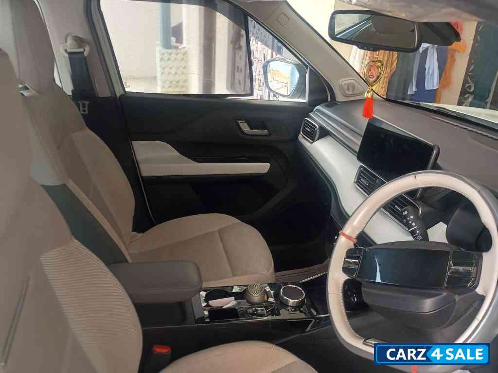 White Tata  Punch EV