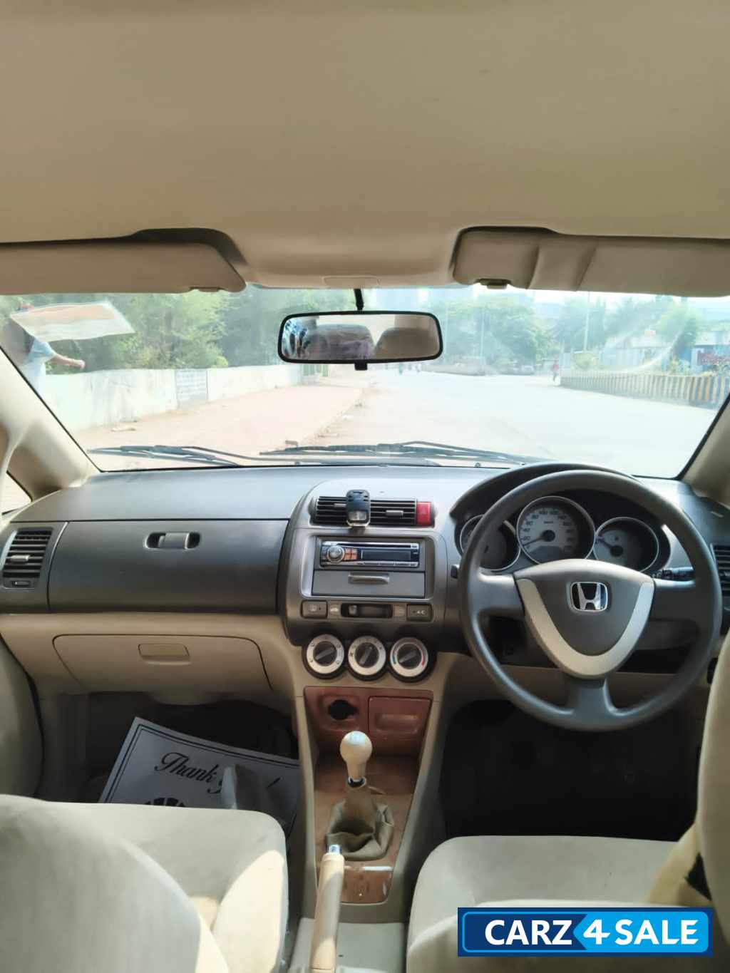 Blueish Silver Honda City Zx