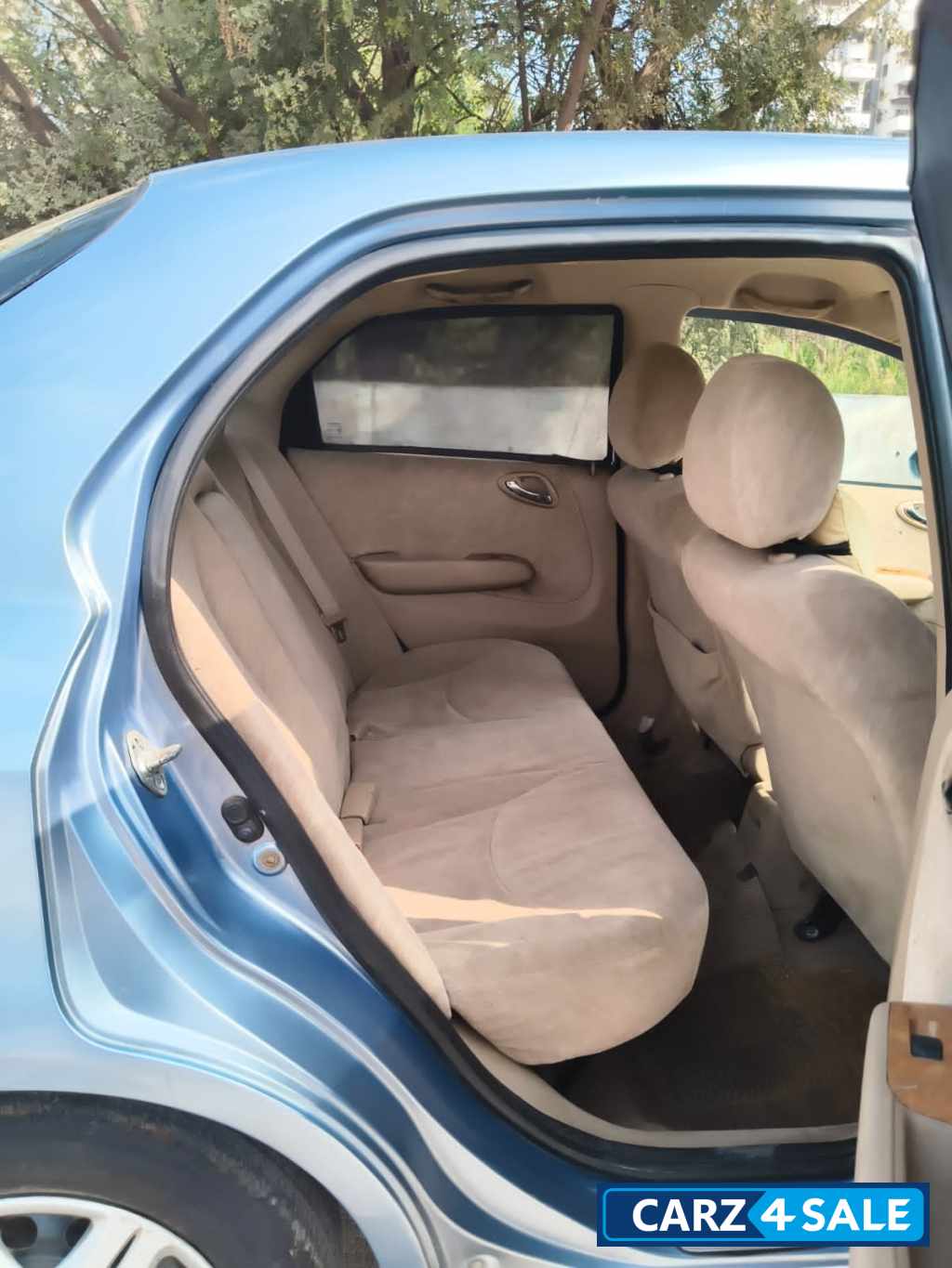 Blueish Silver Honda City Zx