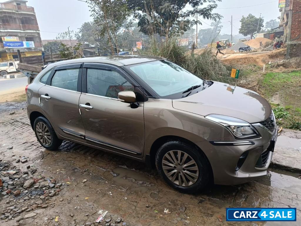 Grey Maruti Suzuki Baleno Delta