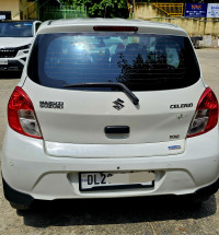 White Maruti Suzuki Celerio ZXI,Automatic,CNG