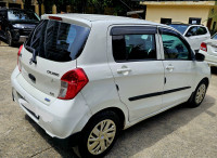 White Maruti Suzuki Celerio ZXI,Automatic,CNG