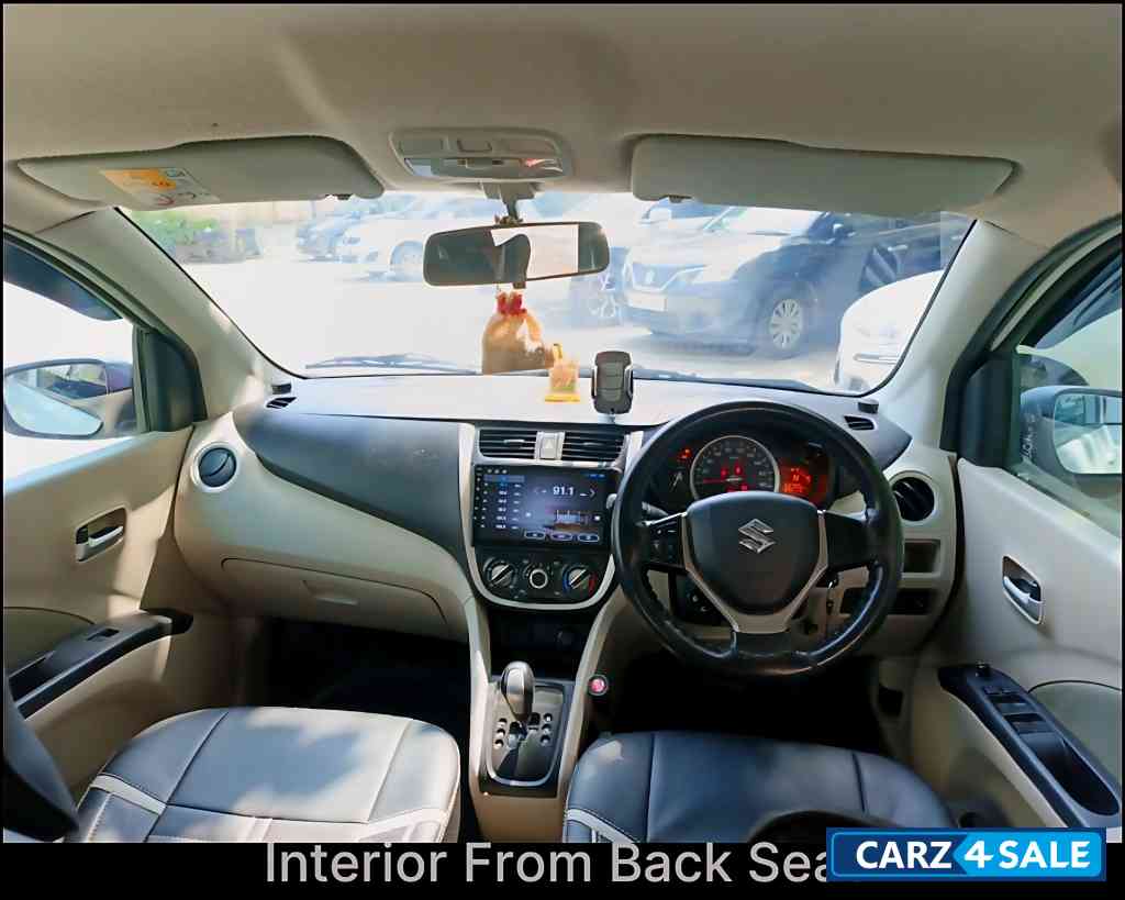 White Maruti Suzuki Celerio ZXI,Automatic,CNG