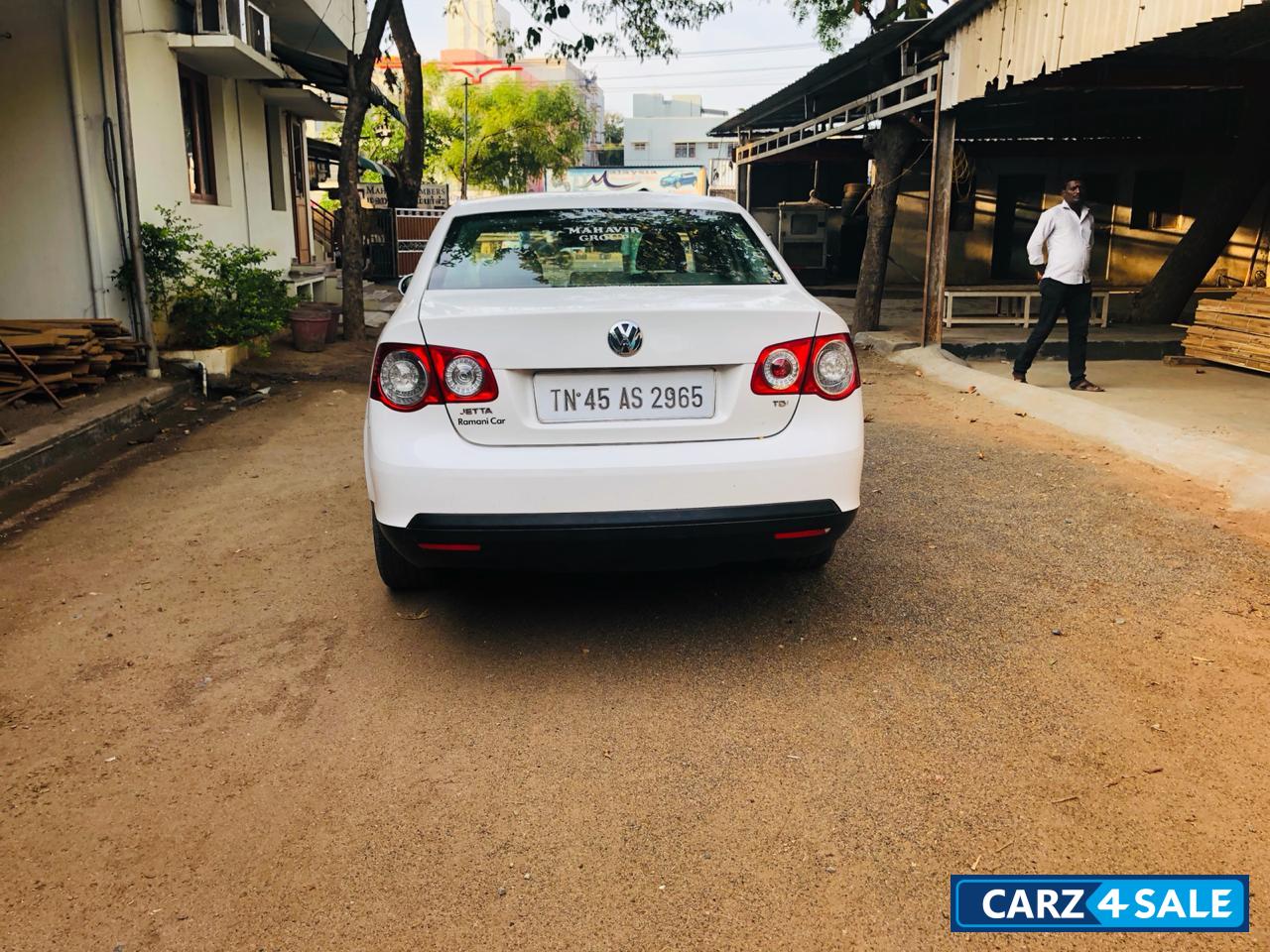 White Volkswagen Jetta JETTA