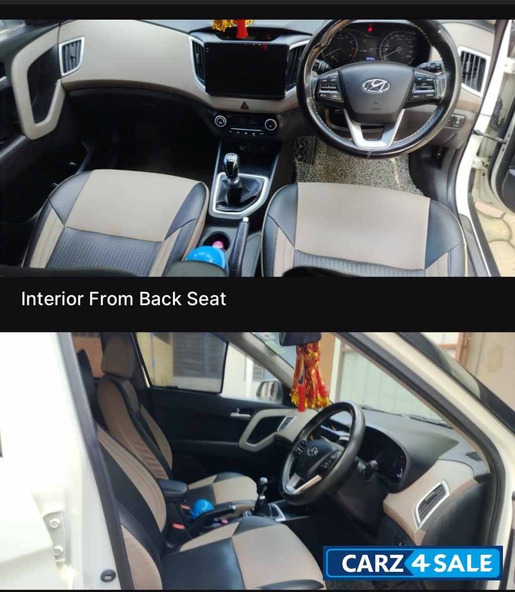 Polar White Hyundai Creta Creta SX