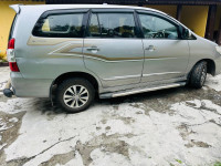 Silver Toyota Innova ZX