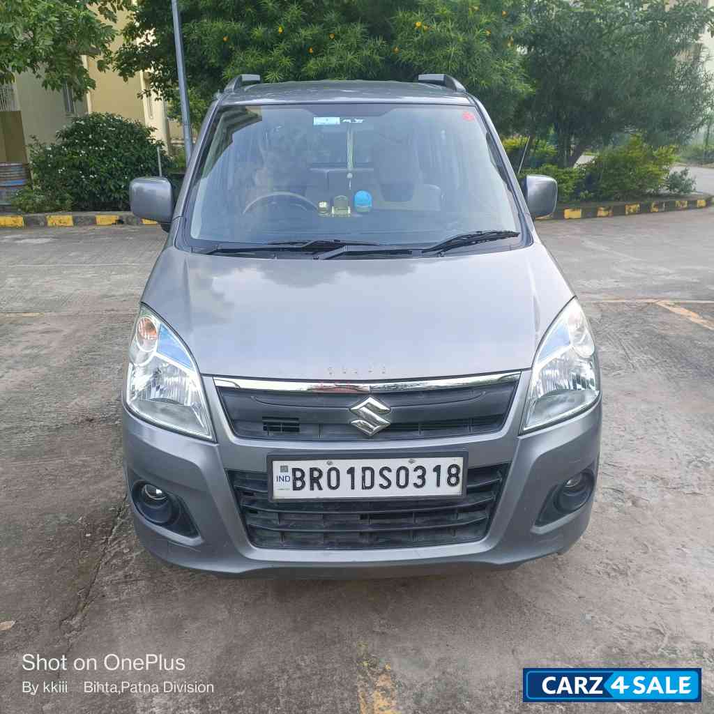 Silver Grey Maruti Suzuki Wagon R Vxi AMT