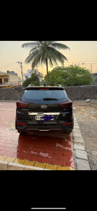 Black Hyundai Creta Sx plus petrol automatic