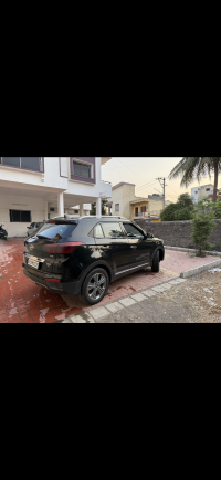 Black Hyundai Creta Sx plus petrol automatic
