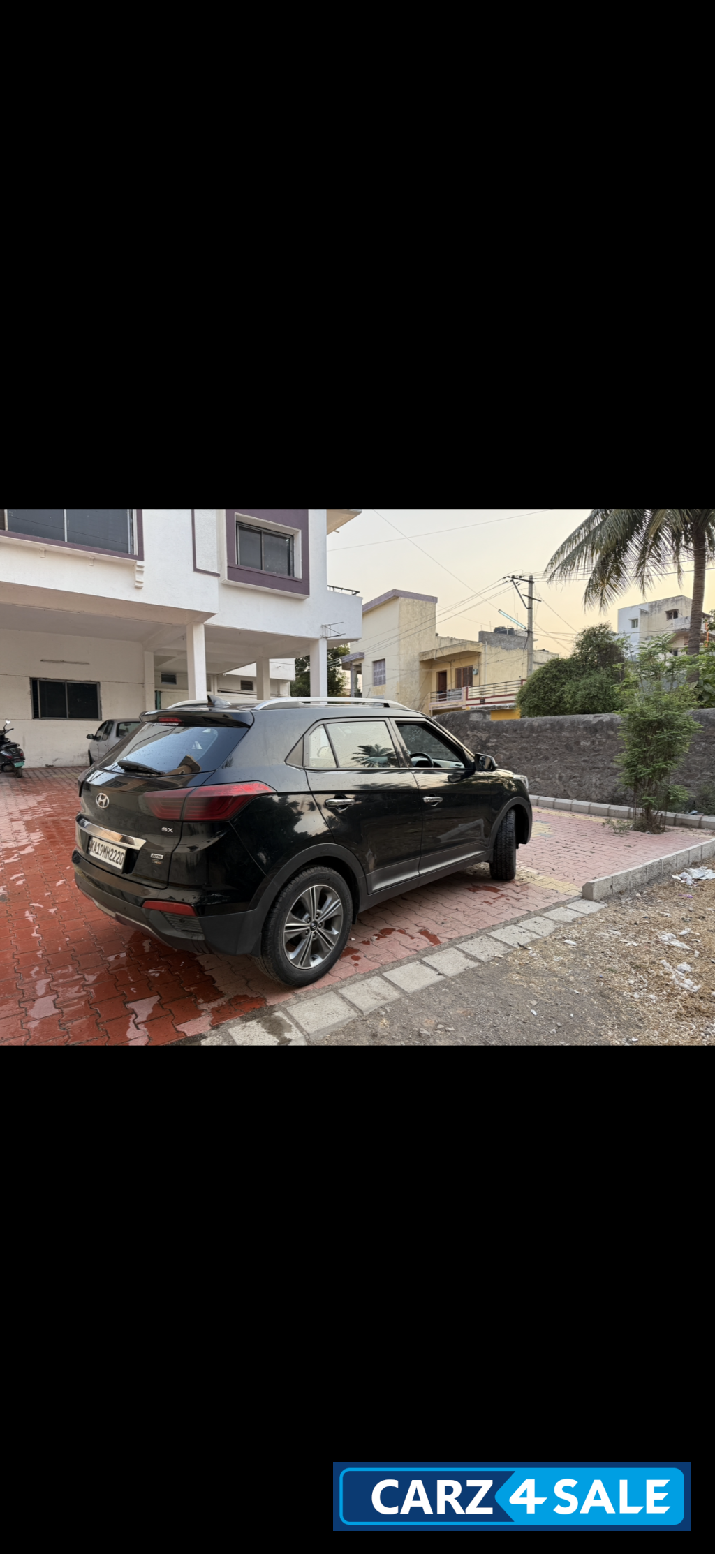 Black Hyundai Creta Sx plus petrol automatic