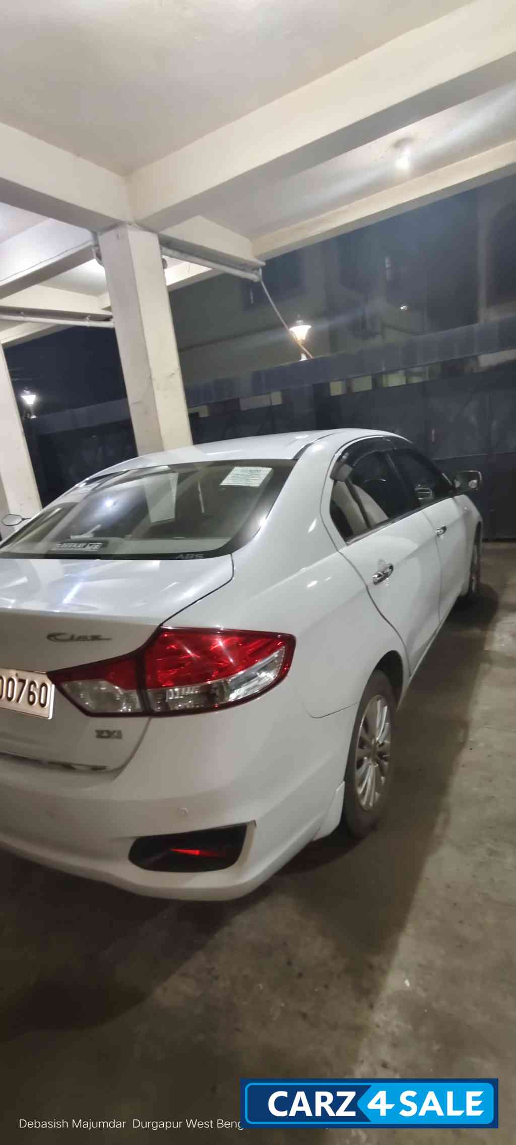 Pearl Snow White 3 Maruti Suzuki Ciaz ZXI