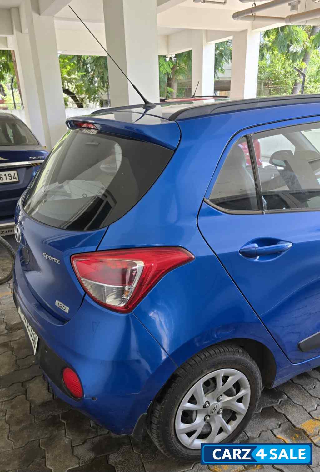 Blue Hyundai i10 1.2 crdi sport o Blue Hyundai i10 1.2 crdi sport o