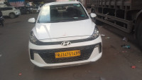White Hyundai Aura S CNG