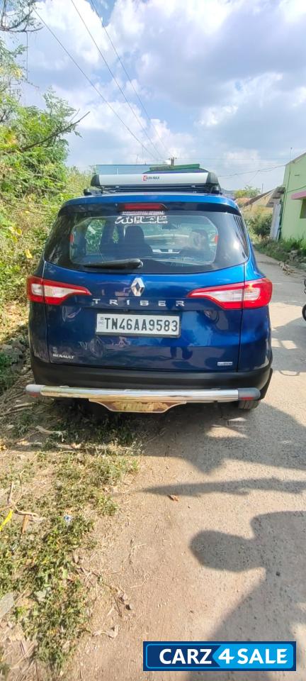 Electric Blue Renault Triber RXZ PETROL EASY-R 1.0L