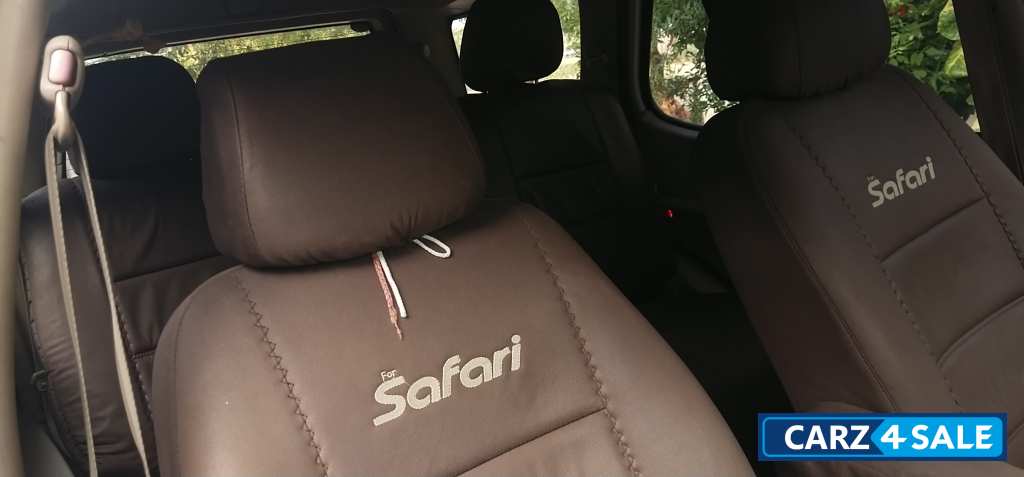 White Tata Safari Dicor