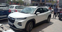 White Maruti Suzuki Fronx Delta