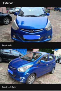 Blue Hyundai Eon Sports