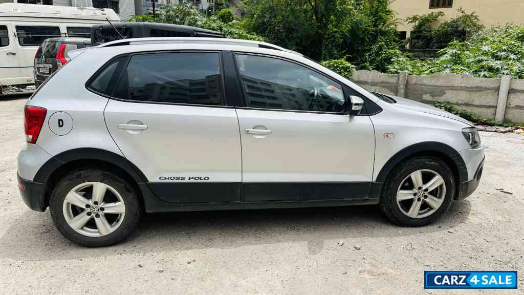 Silver Volkswagen Cross Polo 1.2 Highline TDI