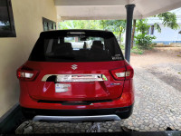 Red And Black Maruti Suzuki Vitara Brezza Zxi+ AT