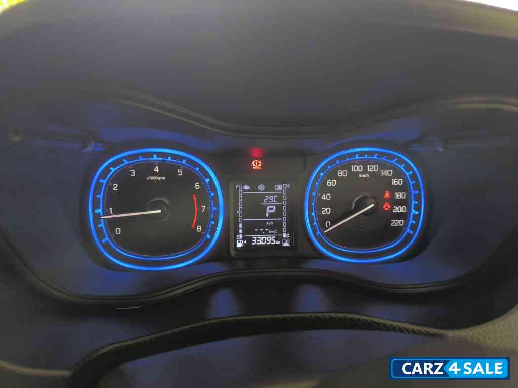 Red And Black Maruti Suzuki Vitara Brezza Zxi+ AT