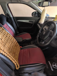 Red And Black Maruti Suzuki Vitara Brezza Zxi+ AT