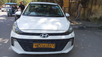 White Hyundai Aura S Cng