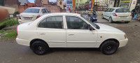 Whight Hyundai Accent Hyundai Accent exicutive 1495cc petrol engine.