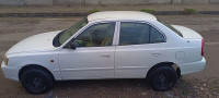 Whight Hyundai Accent Hyundai Accent exicutive 1495cc petrol engine.