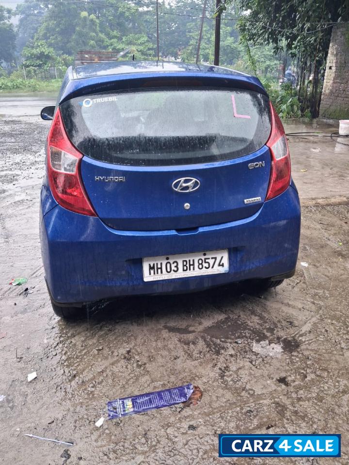 Pristine Blue Hyundai Eon Magna+