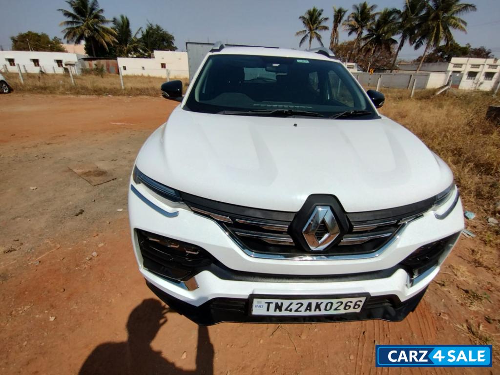 White Renault Kiger RXZ MT