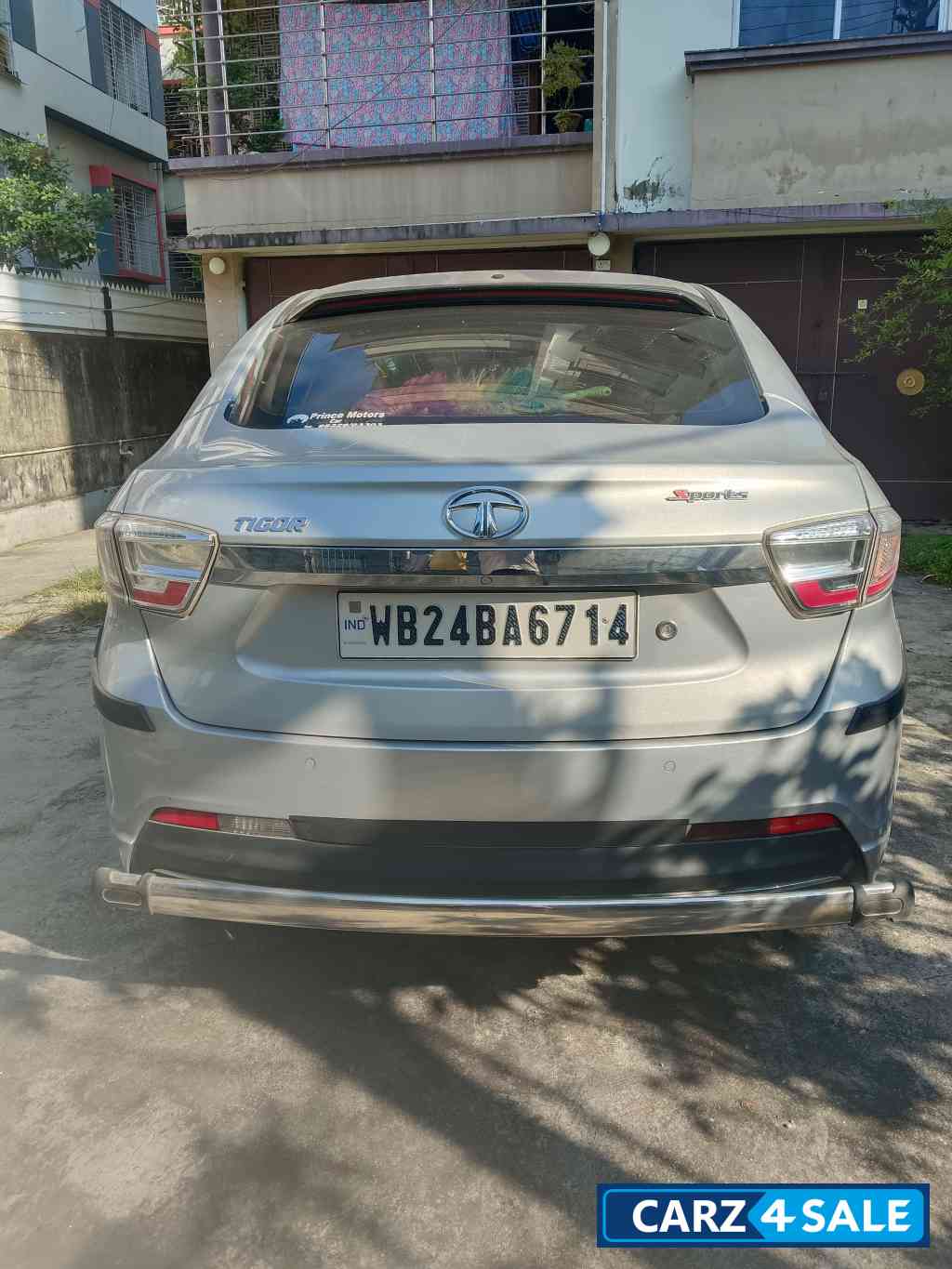 Silver Tata Tigor XE