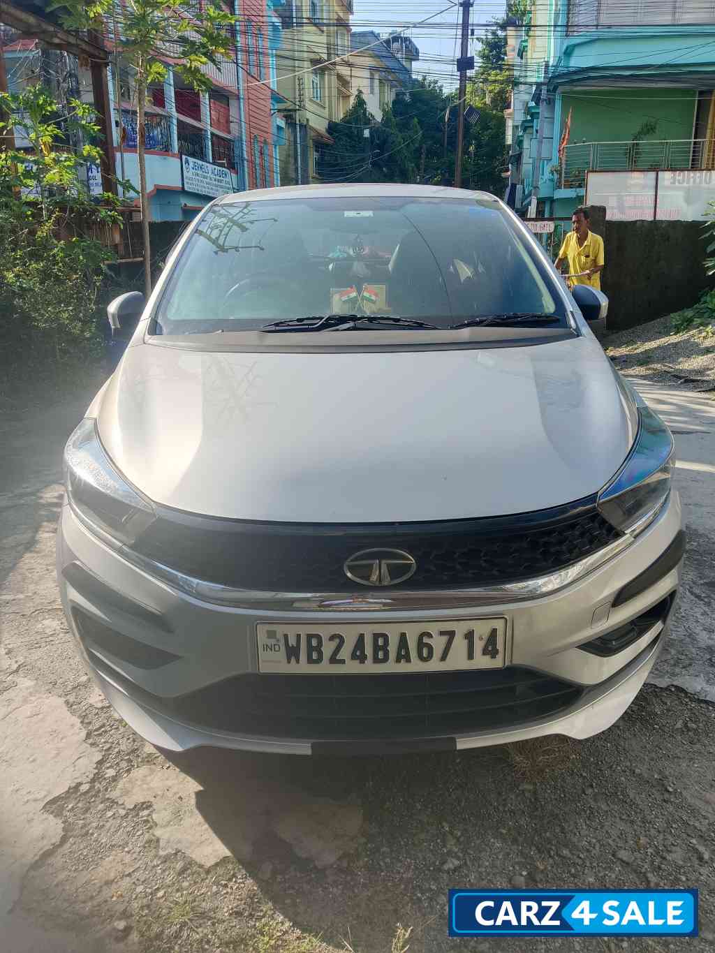 Silver Tata Tigor XE