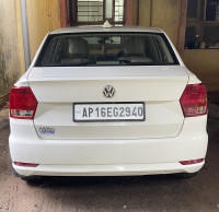 White Volkswagen Ameo