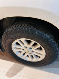 White Toyota Fortuner manual 4by2