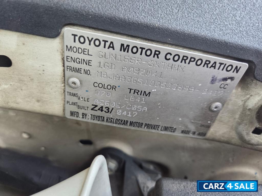 Toyota Fortuner 4x2 2.8